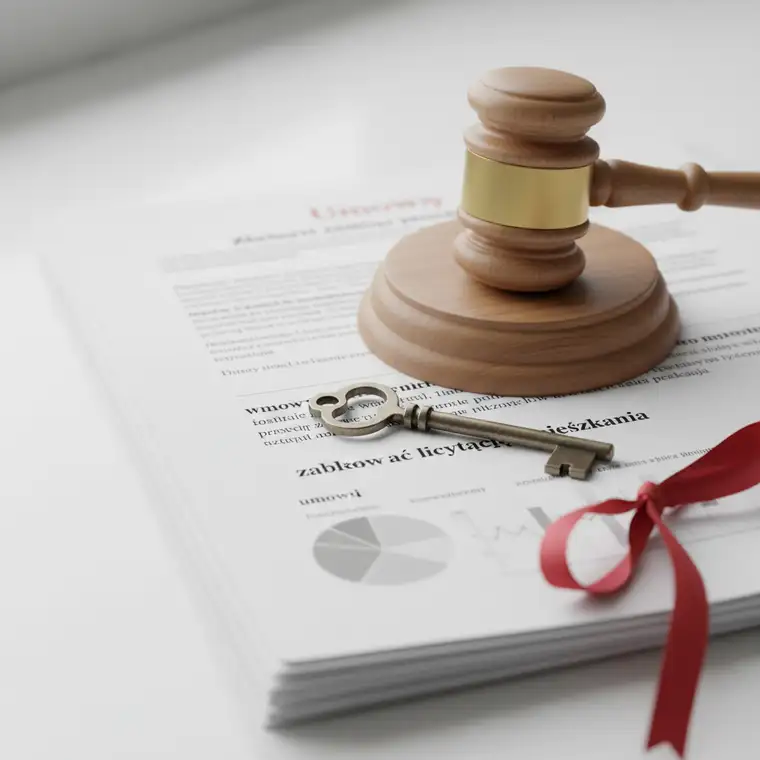 Zdenerwowana rodzina analizuje dokumenty kredytu frankowego przy stole, szukając sposobu na zablokowanie licytacji mieszkania zadłużonego kredytem frankowym