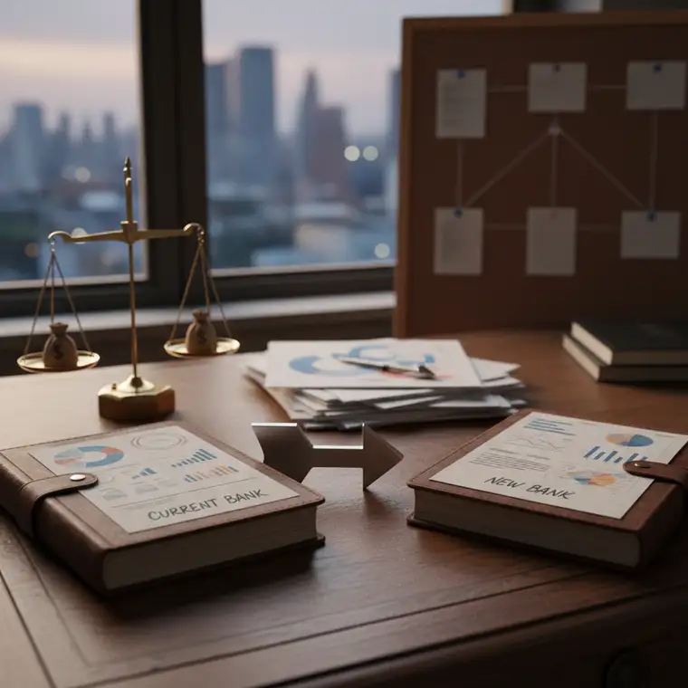 Jak bezpiecznie zmienić bank w trakcie kredytu firmowego