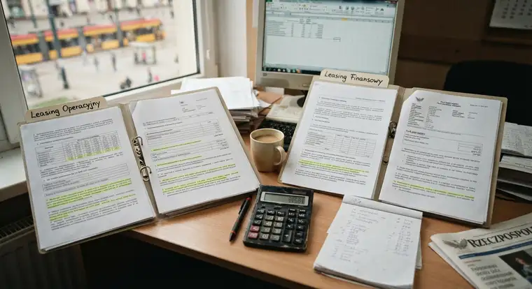 Czym różni się leasing operacyjny od finansowego w praktyce małej firmy